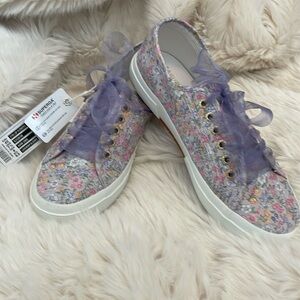 NWT Superga LoveShackFancy shoes